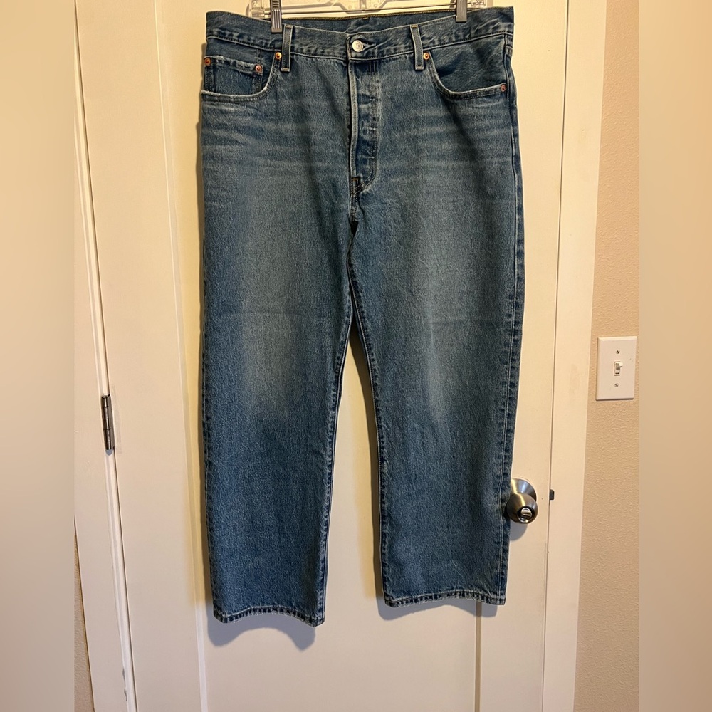 Levi's 501 90s Ankle Relaxed Jeans